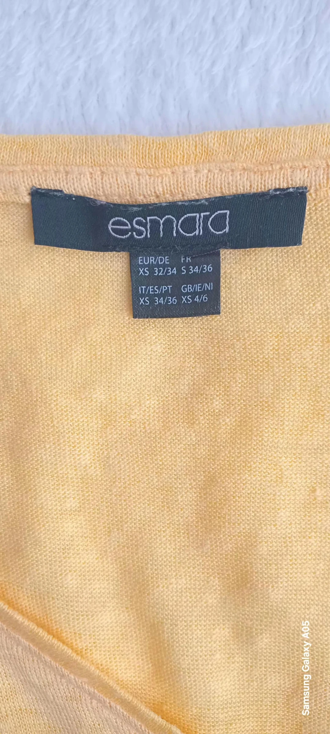Top Lin amarelo PP(34/36) Esmara-Novo – photo 11